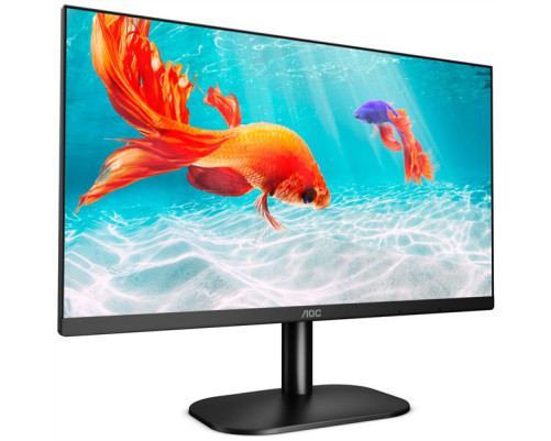 Монитор 21,5" AOC 22B2AM 1920x1080, LED, 16:9, VA, 250cd, 3000:1, 20M:1, 4ms, 178/178, VGA, HDMI, 75Hz, Speakers, Tilt, Внеш, VESA, Black, 3y