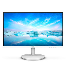 Монитор 23,8" Philips 241V8AW 1920x1080, WLED, 16:9, IPS, 250cd, 1000:1, MID, 4ms, 178/178, VGA, HDMI, 75Hz, Speakers, Tilt, Внутр, VESA, White, 3y