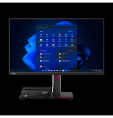 Монитор Lenovo ThinkCentre TIO Flex 27i 27" FHD(1920x1080) IPS AG, 6ms, 300cd, 1000:1, 4x USB 3.2 Gen 1 (1x BC), 1x USB-B 3.2 Gen 1, 1x HDMI 1.4, 1x DP 1.2, 1 x VGA, Tilt, Height Adjust TIO Flex Stand, 1Y