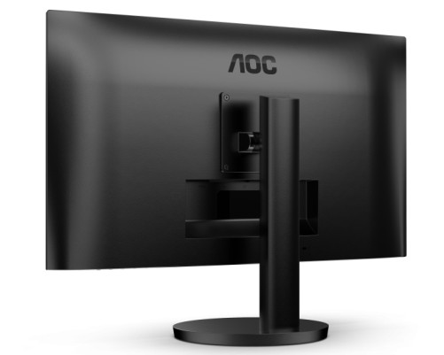 Монитор 27' AOC Q27B3CF2 2560x1440, WLED, 16:9, IPS, 350 cd, 1300:1, 20M:1, 4ms, 178/178, HDMI, 2xUSB 3.2, USB-C65W(DP Alt), 100 Hz, Speak, Tilt, HAS, VESA, Внутр, Black, 3y