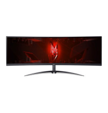 Монитор 44,5'' ACER Nitro XZ452CUVbemiiphuzx,ZeroFrame,Curved 1500R Black,32:9,VA,5120x1440,1/4ms,450cd,165Hz,2xHDMI(2.1)+1xDP(1.4)+1xType-C(PD90W)+Audio out+USB3.2(2Up 3Down)+RJ45,Speakers 3Wx2