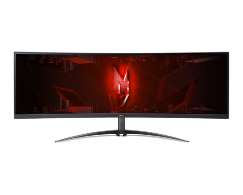 Монитор 44,5'' ACER Nitro XZ452CUVbemiiphuzx,ZeroFrame,Curved 1500R Black,32:9,VA,5120x1440,1/4ms,450cd,165Hz,2xHDMI(2.1)+1xDP(1.4)+1xType-C(PD90W)+Audio out+USB3.2(2Up 3Down)+RJ45,Speakers 3Wx2