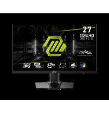 Монитор MSI MAG 274UPF E2 27" 16:9 UHD(3840x2160) Rapid IPS Flat,0,5ms(GTG),HDR 400, 1000:1,100M:1,400nit,178/178,2xHDMI 2.0,1xDP 1.2,USB-C, Tilt,Swivel,Height,Pivot,VESA,160HZ,Black,1y war-ty