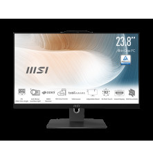 Моноблок MSI Modern AM242TP 1M AIO 23.8" FHD(1920x1080) IPS Touch ,Core 5 120U(1.4GHz), 16GB DDR5(2x8GB), 512GB SSD M.2, Intel Iris Xe Graphics, WiFi 6E+BT, Wireless keyboard&mouse, noOS, 1y war-ty, Black