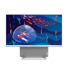 Моноблок Lenovo Yoga AIO 7 27APH8 27" QHD (2560x1440) IPS 350N, Ryzen 7 7840HS, 32GB LPDDR5x-6400, 1TB SSD M.2, AMD Radeon 780M, WiFi6E, BT, 5.0MP+IR Cam, Wireless KB&Mouse, Win 11 Home RUS, Cloud Grey, 1Y