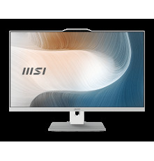 Моноблок MSI Modern AM272P 1M AiO 27" FHD (1920x1080)IPS AG Non-touch, Core i3-100U (1.2GHz), 16GB DDR5(2x8GB),512GB SSD M.2,Intel UHD,WiFi,BT,camera,WirelessKB&mouse Eng/Rus,NoOS,1y war-ty,White