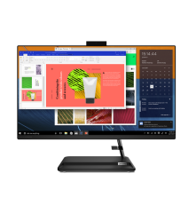 Моноблок Lenovo IdeaCentre AIO 3 27ALC6 27" FHD (1920x1080) IPS 250N, Ryzen 5 7530U, 2x8GB SO-DIMM DDR4-3200, 512GB SSD M.2, Radeon Graphics, WiFi 6, BT, 0.5MP Cam, USB KB&Mouse, NoOS, Black, 1Y