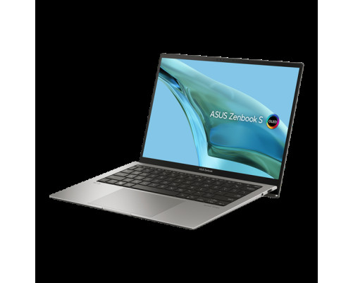 Ноутбук ASUS Zenbook S 13 OLED UX5304MA-NQ021W Core Ultra 7 155U/LPDDR5X 16GB/1TB M.2 SSD/13.3" 3K (2880 x 1800) OLED/WIN11 HOME/Basalt Grey/1,0Kg/RU_EN_Keyboard