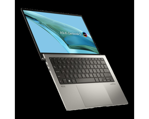 Ноутбук ASUS Zenbook S 13 OLED UX5304MA-NQ021W Core Ultra 7 155U/LPDDR5X 16GB/1TB M.2 SSD/13.3" 3K (2880 x 1800) OLED/WIN11 HOME/Basalt Grey/1,0Kg/RU_EN_Keyboard