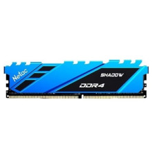 Оперативная память Netac Shadow 8GB DDR4-2666 C19 Blue DIMM