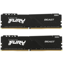 Оперативная память Kingston 64GB 3200MT/s DDR4 CL16 DIMM (Kit of 2) FURY Beast Black