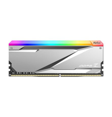 Оперативная память Netac Z RGB 32GB (2x16GB) DDR5-6200 (PC5-49600) C32 Silver 32-38-38-96 1.35V XMP Dual DIMM Kit