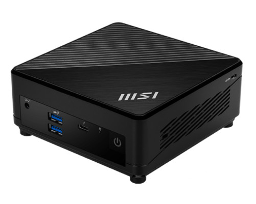 Неттоп MSI Cubi 5 12M Core i3-1215U (1.2GHz), NoMemory, noHDD, noSSD, Intel UHD Graphics, noDVD, WiFi, BT, 65W, no keyboard&mouse, noOS, 1y war-ty