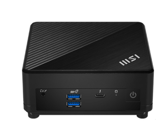 Неттоп MSI Cubi 5 12M Core i3-1215U (1.2GHz), NoMemory, noHDD, noSSD, Intel UHD Graphics, noDVD, WiFi, BT, 65W, no keyboard&mouse, noOS, 1y war-ty