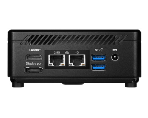 Неттоп MSI Cubi 5 12M Core i3-1215U (1.2GHz), NoMemory, noHDD, noSSD, Intel UHD Graphics, noDVD, WiFi, BT, 65W, no keyboard&mouse, noOS, 1y war-ty