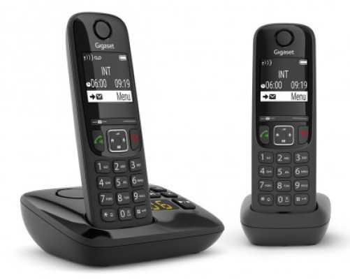 Телефон DECT GIGASET AS690A DUO RUS