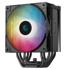 Вентилятор для процессора DEEPCOOL AG500 DIGITAL ARGB LGA1700/1200/115X/AM5/AM4 (TDP 240W, PWM, ARGB Fan 120mm, 5 тепл. трубок) RET