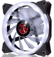 Вентилятор для корпуса Raijintek IRIS 12 WHITE (120x120x25mm, PWM, 800-1800RPM, 26.5 dBA max, hydraulic bearing)