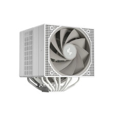 Вентилятор для процессора DEEPCOOL ASSASSIN IV WH LGA20XX/1700/1200/115X/AM5/AM4 (TDP 280W, PWM, DUAL FAN 140mm + 120mm, DUAL Heatsink, 7 Heatpipe, Copper Base, белый) RET