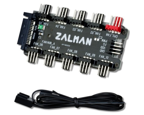 Контроллер вентиляторов Zalman ZM-PWM10 FH (PWM, 10 подключений)