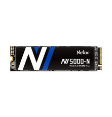 Твердотельный накопитель Netac NV5000-N 2TB PCIe 4 x4 M.2 2280 NVMe 3D NAND, R/W up to 4800/4400MB/s, IOPS(R4K) 600K/700K, TBW 1280TB, without heat sink