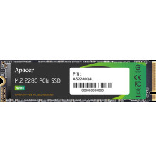 Твердотельный накопитель Apacer AS2280Q4L 1TB M.2 2280 PCIe Gen4x4, R3600/W3000 Mb/s, 3D NAND, MTBF 1.5M, NVMe 1.4, 600TBW, Retail, (AP1TBAS2280Q4L-1)