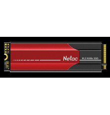 Твердотельный накопитель Netac N950E Pro 2TB PCIe 3 x4 M.2 2280 NVMe 3D NAND, R/W up to 3500/3000MB/s, IOPS(R4K) 400K/380K, TBW 1600TB, 2048MB DRAM buffer, with heat sink