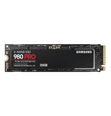 Твердотельный накопитель M.2 (PCI-E NVMe) 250GB Samsung 980 PRO (R6400/W2700MB/s) (MZ-V8P250BW analog MZ-V7P250BW)