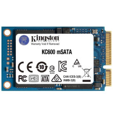 Твердотельный накопитель Kingston KC600, 1TB, mSATA