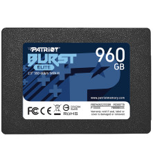 Твердотельный накопитель Patriot BURST ELITE 960GB SATA3 2,5"  , 450/320, 960GB, 3D