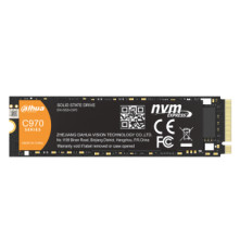 Твердотельный накопитель Dahua C970 1TB M.2 2280 PCIe4x4 3D NAND, 7mm, R/W up to 4450MB/s/4280MB/s, IOPS(R4K) 677K/763K, TBW 2000TB