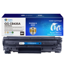 Картридж G&G для HP LJ P1005/P1006; Canon LBP-3010/3100, с чипом (1500стр.) (аналог CB435A)