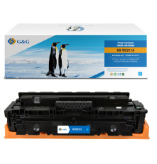 Картридж G&G 207A для HP CLJ M255/M282/M283, с чипом, (1250 стр.), голубой (аналог W2211A)