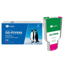 Картридж Cartridge G&G 730 для DJ T1600/T1700/T2600, пурпурный (300мл)