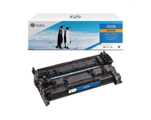 Картридж G&G 89A для HP LJ M507n/dn/X/dng;M528dn/f/C/Z, с чипом, (5000 стр.) (аналог CF289A)