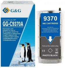 Картридж Cartridge G&G 72 для DJ T610/T620/T770/T1100/T1120/ T1200/T2300/T1300/T790, черный фото (130мл)