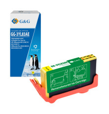 Картридж Cartridge GG 912XL для OfficeJet 8013/8023/8025, желтый (825 стр) (аналог 3YL83AE)