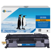 Картридж G&G 05A для HP LJ P2035/P2055/M401/M425; Canon LBP6300/6310/6650/6670 (2300 стр.) (аналог CE505A)