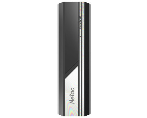 Внешний накопитель SSD Netac ZX10 2TB USB 3.2 Gen 2 Type-C External SSD, R/W up to 1050/1050MB/s, with USB C to A cable and 10Gbps USB C to C cable