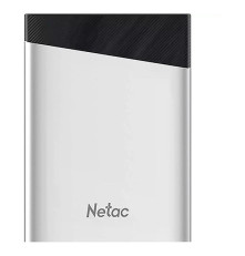 Внешний накопитель SSD Netac Z6S 120GB USB 3.2 Gen 2 Type-C External SSD, R/W up to 510MB/440MB/s,with USB-C to USB-A cable and USB-A to USB-C adapter