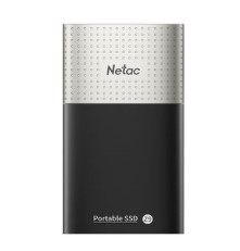 Внешний накопитель SSD Netac Z9 1TB USB 3.2 Gen 2 Type-C External SSD, R/W up to 550MB/480MB/s,with USB-C to USB-A cable and USB-A to USB-C adapter