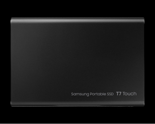 Внешний накопитель SSD Samsung T7 Touch, 500GB, USB 3.2, чёрный