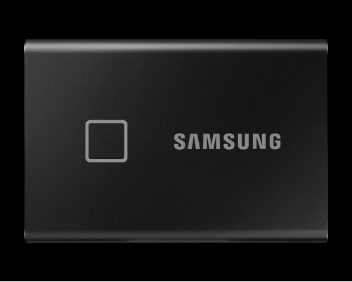 Внешний накопитель SSD Samsung T7 Touch, 500GB, USB 3.2, чёрный