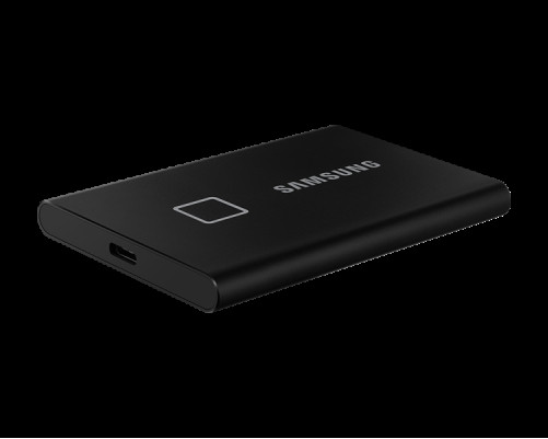 Внешний накопитель SSD Samsung T7 Touch, 500GB, USB 3.2, чёрный