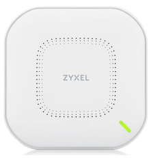 Точка доступа ZyXEL NebulaFlex NWA110AX, WiFi 6, 802.11a/b/g/n/ac/ax (2,4 и 5 ГГц), MU-MIMO, антенны 2x2, до 575+1200 Мбит/с, 1xLAN GE, PoE, защита от 4G/5G, без БП, комплект 3 шт.