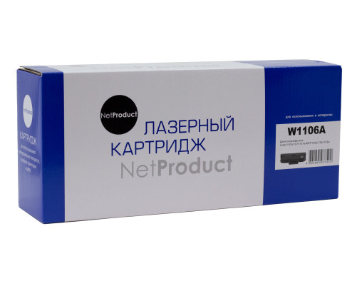 Картридж NetProduct для HP Laser 107a/107r//MFP135a/135r/135w/137, (1000 стр.) с чипом