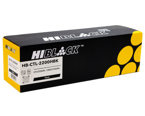 Картридж Hi-Black (HB-CTL-2200HBK) для Pantum CP2250DN/CM2270ADN, черный (3500 стр.)