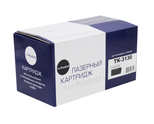 Тонер-картридж NetProduct (N-TK-3130) для Kyocera FS-4200DN/4300DN, (25000 стр.)