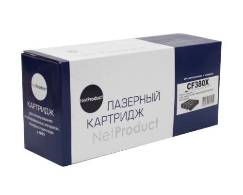 Картридж NetProduct для HP CLJ Pro MFP M476dn/dw/nw, №312X, черный (4400 стр.)