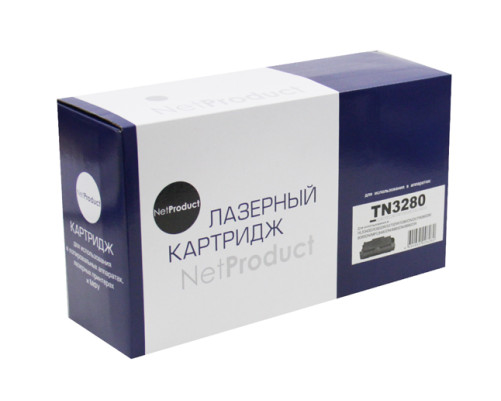 Тонер-картридж NetProduct (N-TN-3280) для Brother HL-5340/5350/5370/5380/DCP-8070D, (8000 стр.)